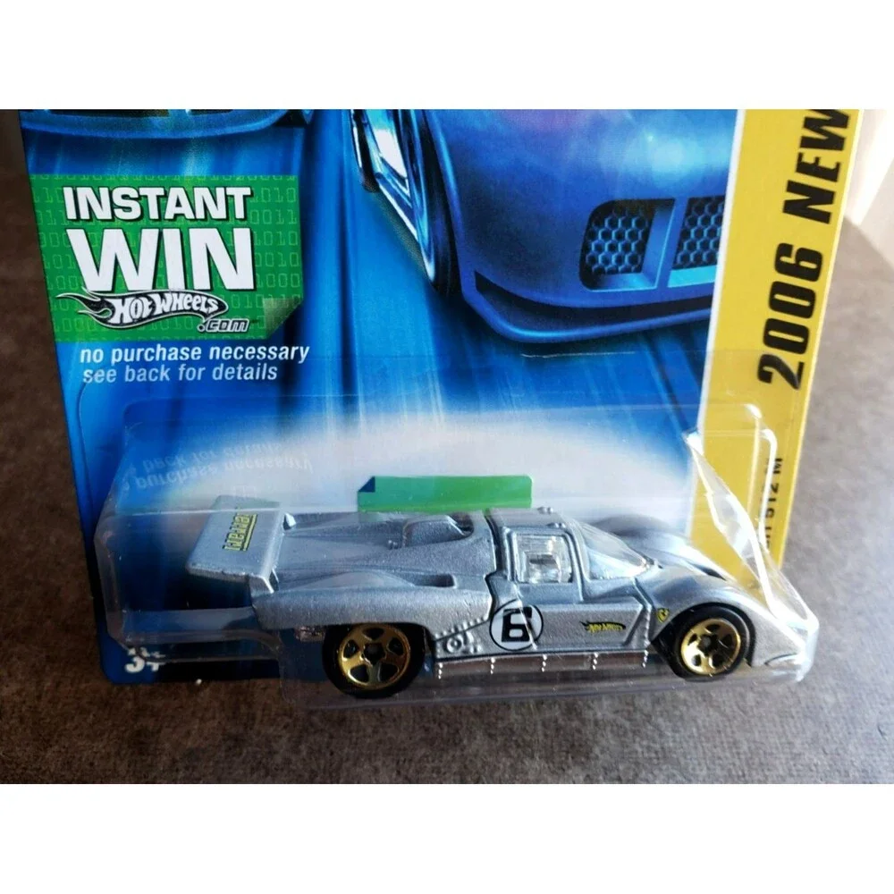Hot Wheels FERRARI 512 M Metalflake Gray #005/223 2006 NEW MODELS #5/38 GOLD 5SP